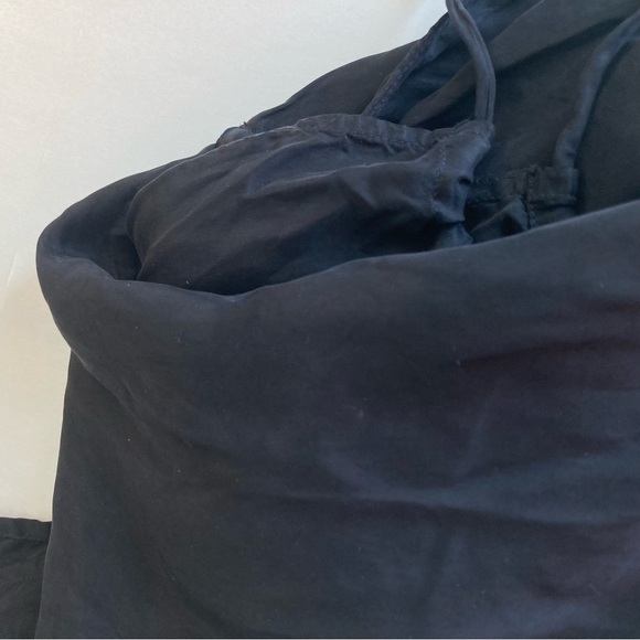 YFB YOUNG FABULOUS & BROKE Elodie Black One Shoulder Maxi Cupro Dress XS - Picture 12 of 16